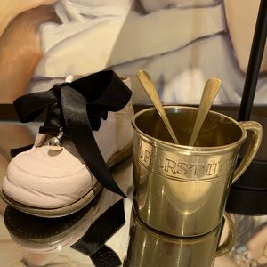 Vintage Brass baby Cup Set